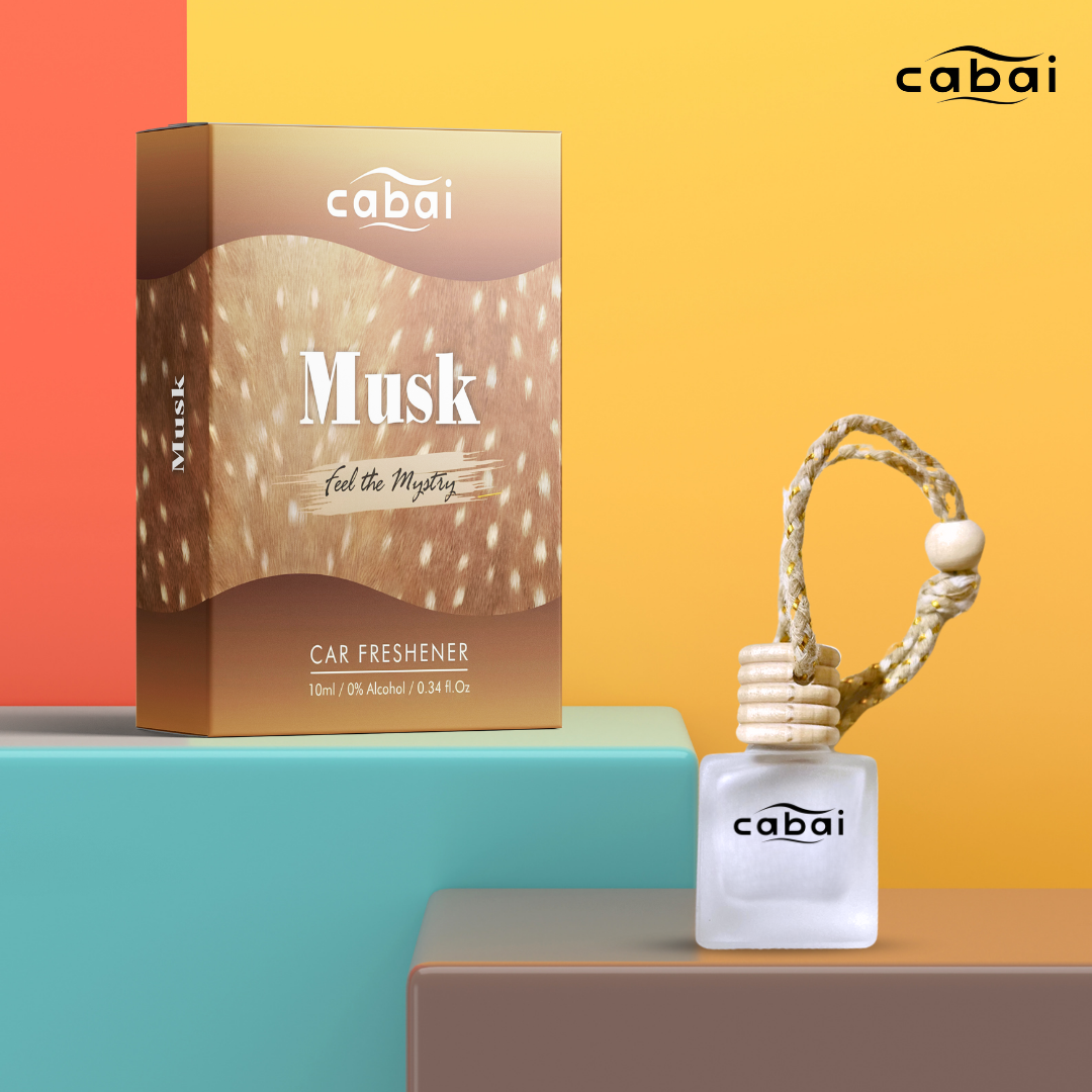 Cabai's Musk Premium Car Perfume Hanging Pod, 10 ML