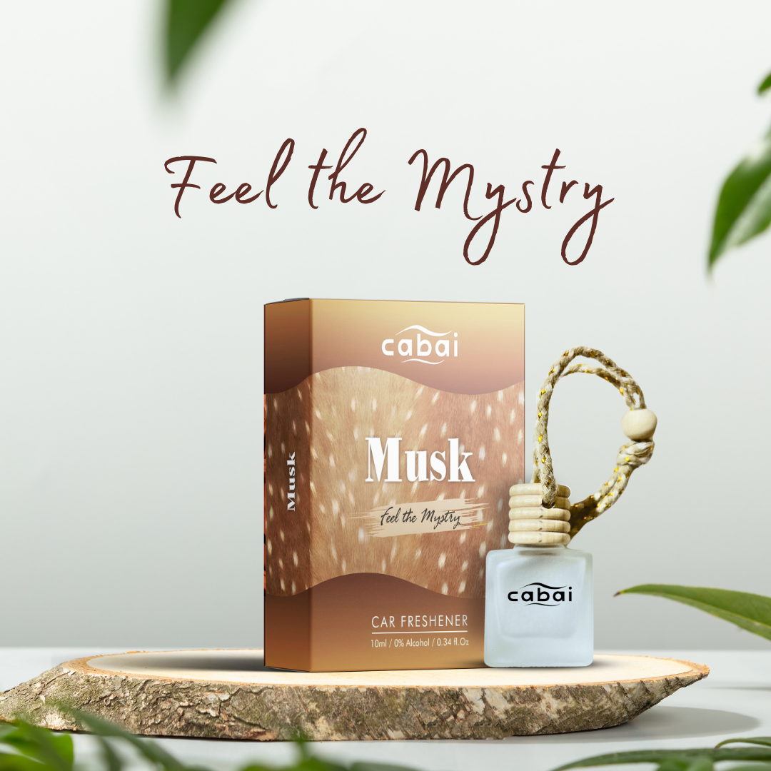 Cabai's Musk Premium Car Perfume Hanging Pod, 10 ML