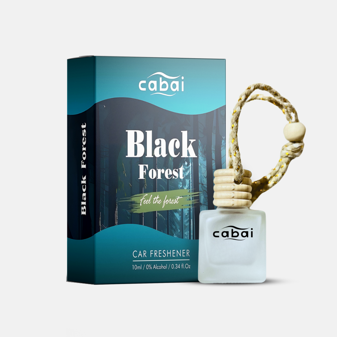 Cabai's Black Forest Premium Car Perfume Hanging Pod, 10 ML