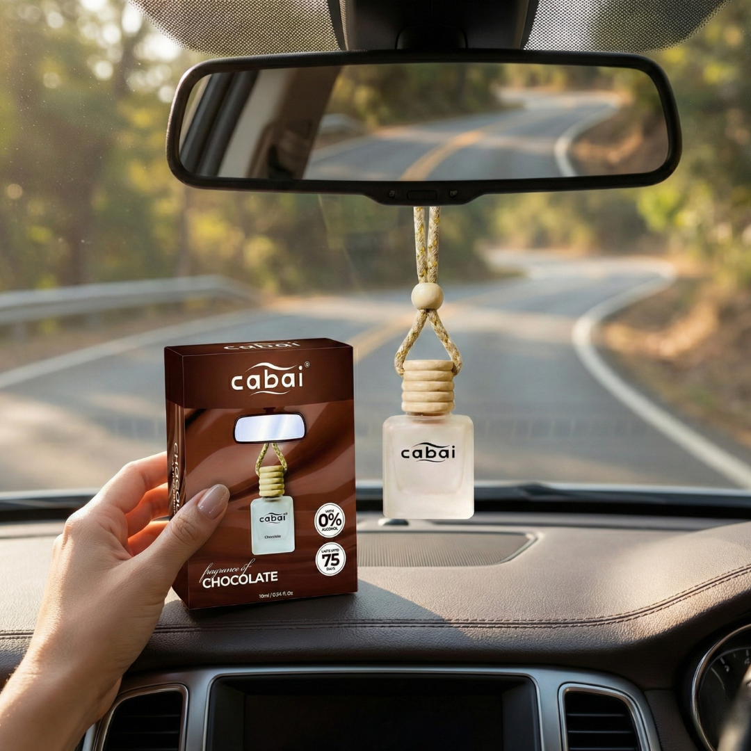 Cabai's Chocolate fragrance Premium Car Perfume Hanging Pod, 10 ML