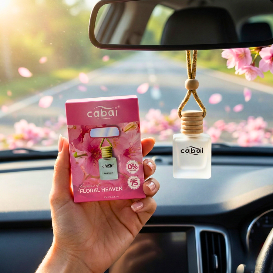Cabai's Floral Heaven fragrance Premium Car Perfume Hanging Pod, 10 ML – view 2