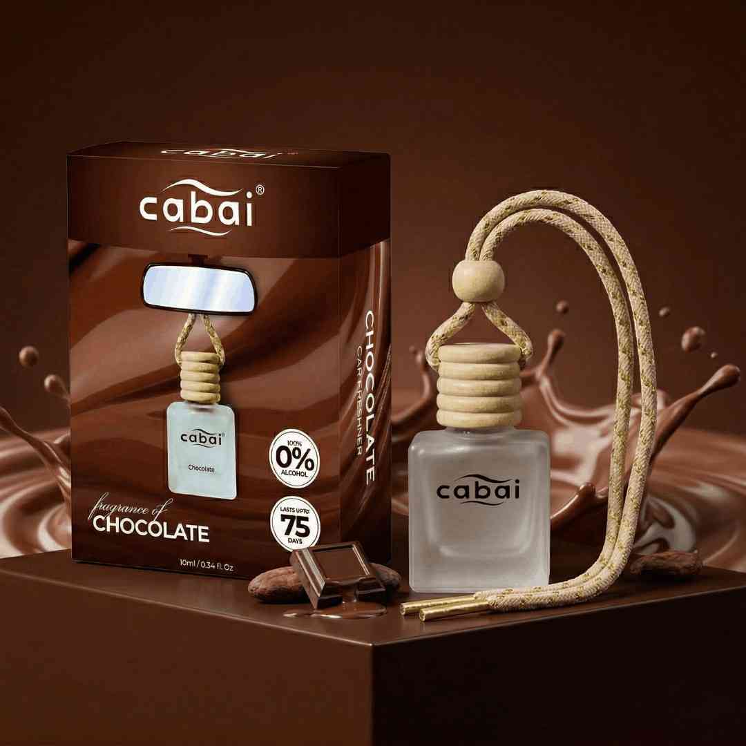 Cabai's Chocolate fragrance Premium Car Perfume Hanging Pod, 10 ML