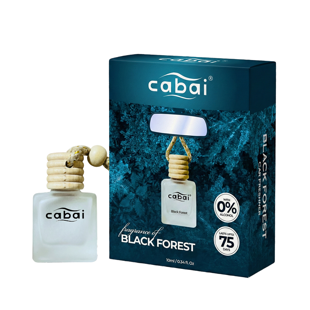 Cabai's  Black Forest Premium Car Perfume Hanging Pod, 10 ML