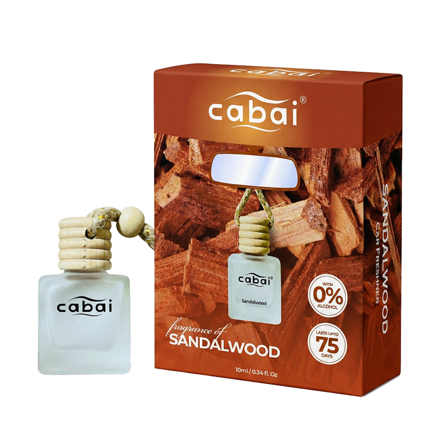 Cabai's Sandalwood Premium Car Perfume Hanging Pod, 10 ML – view 4