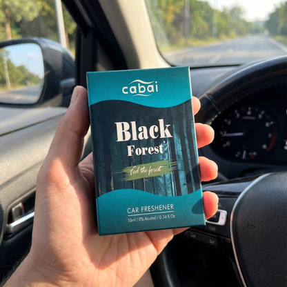 Cabai's  Black Forest Premium Car Perfume Hanging Pod, 10 ML