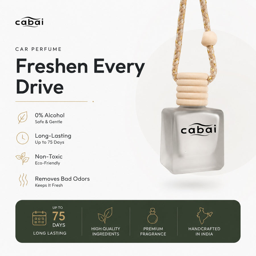 Cabai's Ocean water fragrance Premium Car Perfume Hanging Pod, 10 ML – view 3